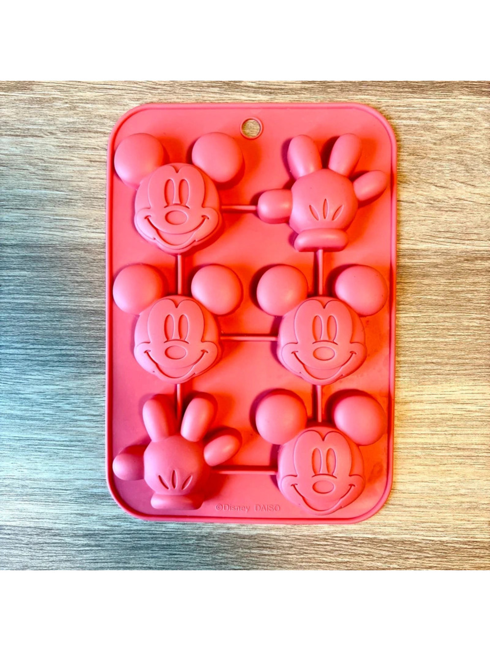 Mickey Mouse Silicone Mold Disney Resin Chocolate Candy Craft, Daiso, Like New